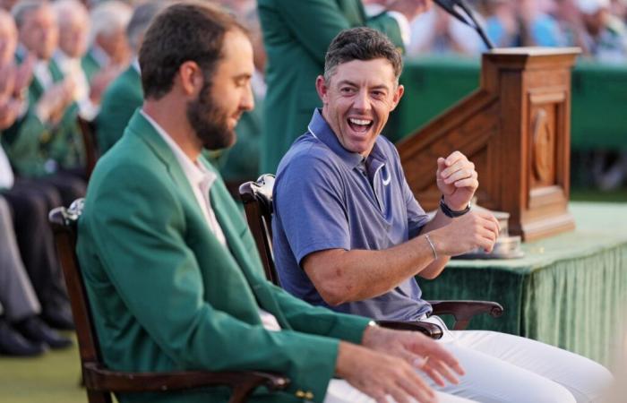 Rivalry of the Titans: Scheffler and McILroy compete for the supremacy of golf in 2025.
