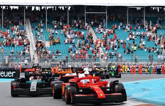 Lego marked Miami with an unforgettable parade for F1 pilots