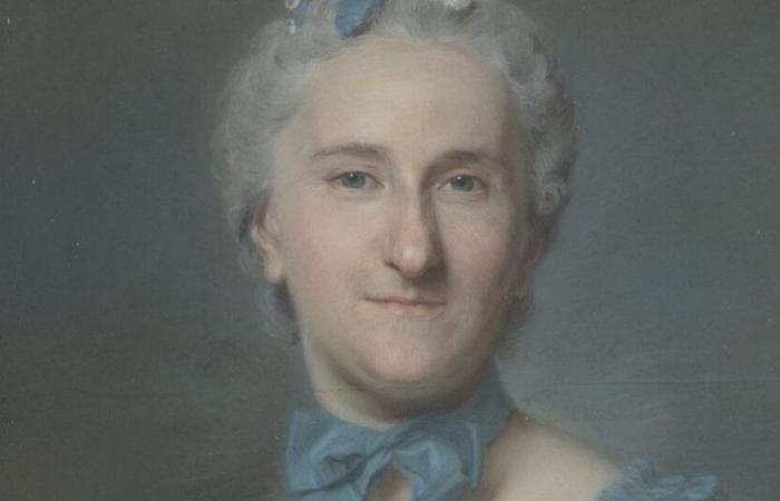 A new pastel by Maurice Quentin de la Tour bought by the Louvre museum