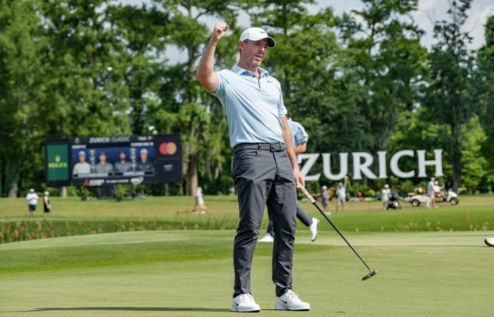 Confrontation of the PGA championship: Mcilroy, Scheffler and Dechambeau clash in an epic golf battle.