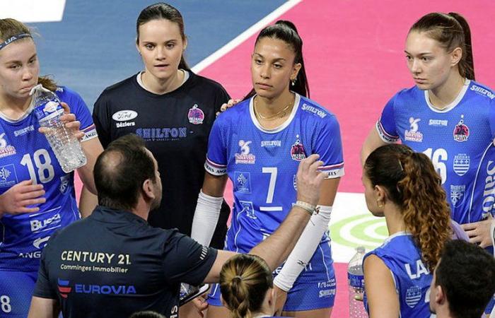 A mixed sports record for the Béziers Angels who changed coach during the season