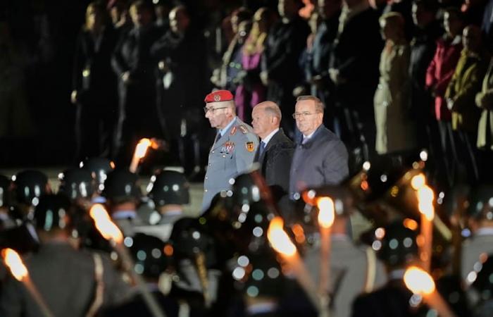 Big Zapfenstreich: Here Scholz drives home | policy