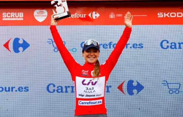 Cycling. The Vuelta Femenina – Letizia Paternoster: “This red jersey … I’m a little moved”