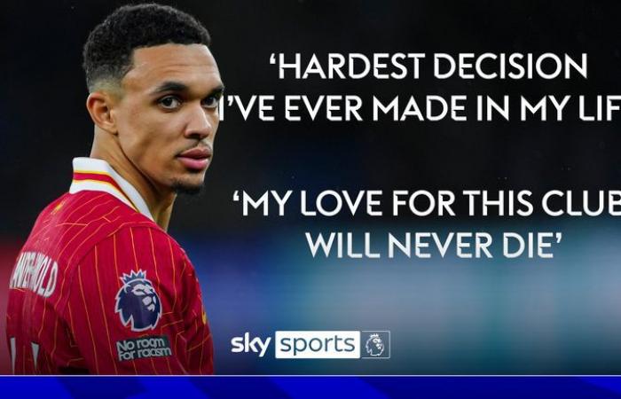 Trent Alexander-Arnold: Liverpool defender to leave club on a free transfer amid expected move to Real Madrid | Football News