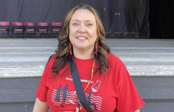 Red dress day against violence against Aboriginal women