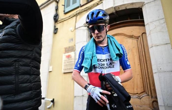 the champion of France Paul Lapeira had to overcome the injury
