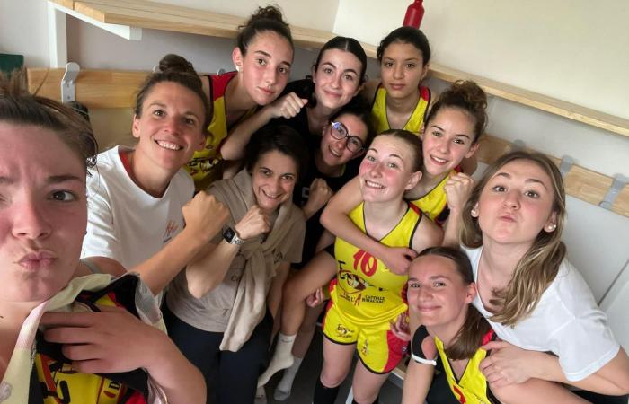 UAV Basket: The youngest of Laura and Clément in the final!