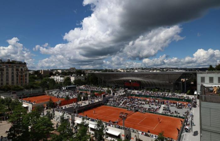 After the tournament, it will be possible to play on the courts of the Porte d’Auteuil
