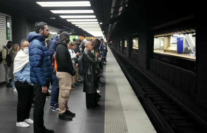 “strongly disturbed” traffic on the RER B and C, in Ile-de-France