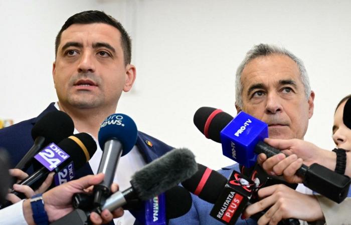 At the top of the Romanian presidential election, the far -right candidate announces the color