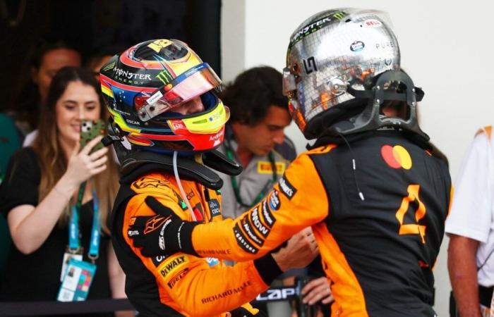 Piastri widens the gap, Verstappen won