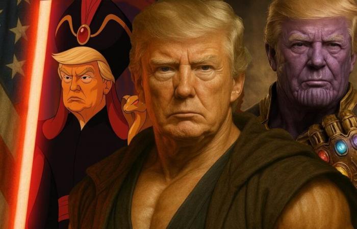 We imagined Donald Trump by bad culture