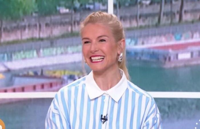 Excluded Louise Ekland back in Télématin to replace Flavie Flament: is she frustrated to be Joker in the morning of France 2? His response without detour