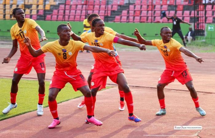The DRC overturns the Central African Republic (1-3) and takes the head of group C