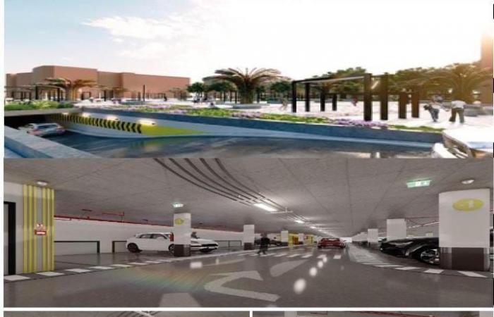 Underground parking to release the city center