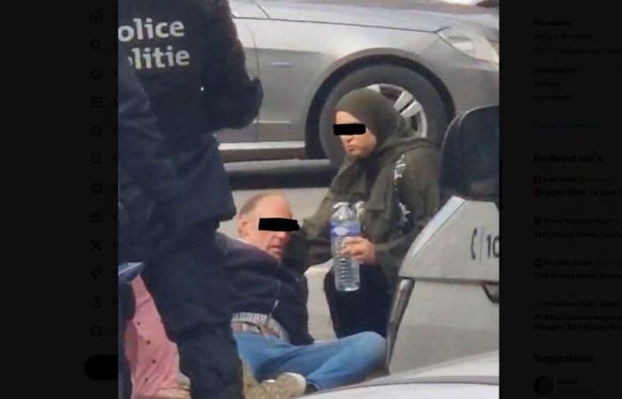The photo of two Molenbeekoises came to rescue a supporter of FC Bruges injured: ‘I only listened to my heart’