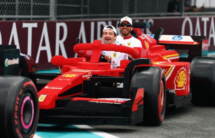 Miami Grand Prix: the pre-race parade made in F1 in LEGO