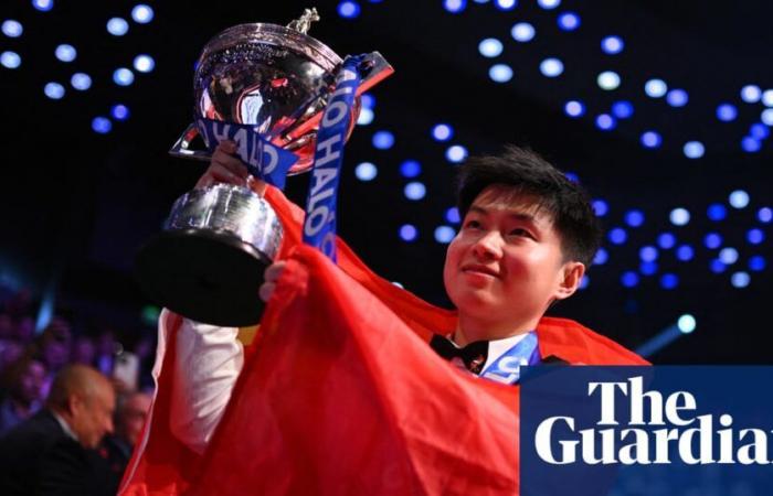 Zhao Xintong beats Mark Williams to become China’s first snooker world champion | World Snooker Championship