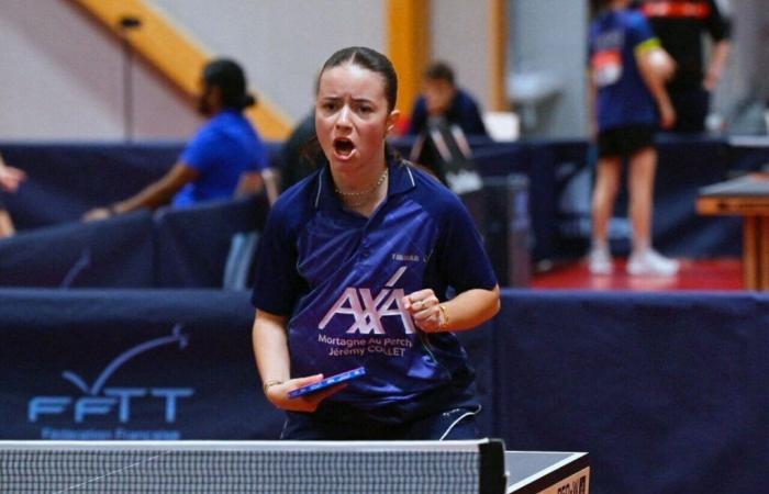 Table tennis. Released from the hens at the French Youth Championships, Juliette Vinclair has no regrets
