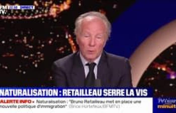 “The objective is to avoid France and Jean-Luc Mélenchon, and the candidate of the national rally,” says Brice Hortefeux, former Minister of the Interior