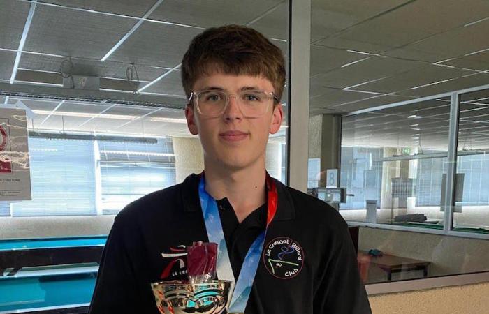 Le Creusot Billard: Noa Thiadière Champion de France U17