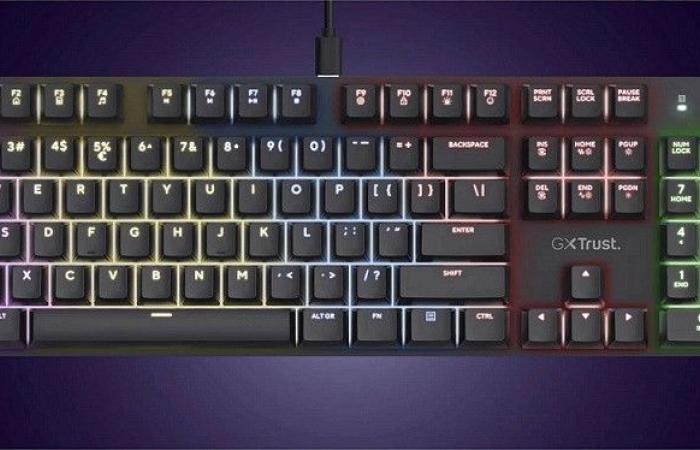 Clavier Trust GXT 871 Zora – Claviers