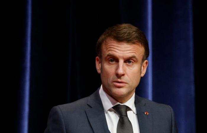 Emmanuel Macron interviewed by “people from civil society” live on television on May 13