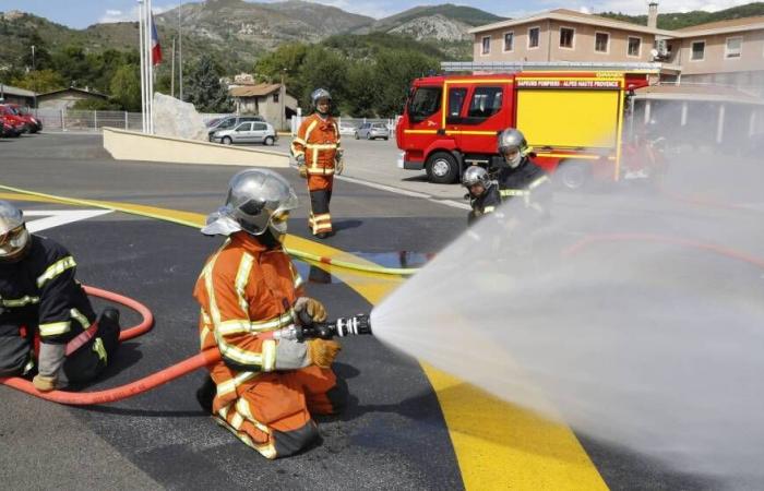 Personal aid, fires, accidents … What daily newspaper for firefighters in the Alpes-de-Haute-Provence?