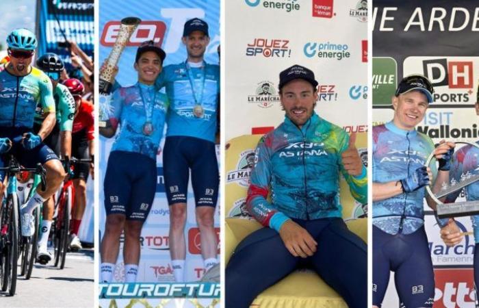 Cycling. Road – XDS Astana and its crazy Sunday … with almost 1,000 UCI points