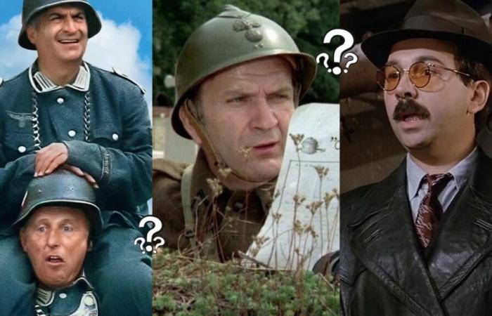 Do these 5 images come from the Grande Vadrouille, the 7th Company or Grandpa makes resistance?
