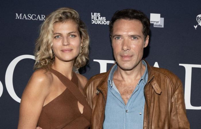 Nicolas Bedos supported by his partner Pauline after his tense televised return