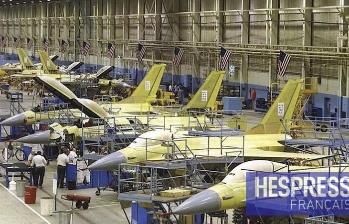 Morocco incorporates the World F-16 production channel