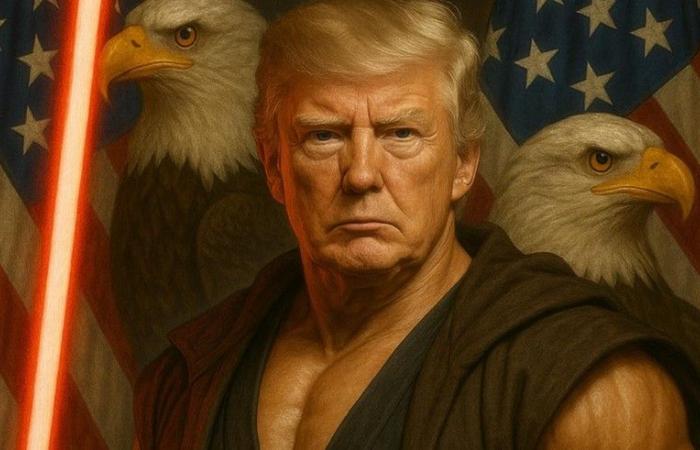 We imagined Donald Trump by bad culture