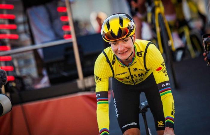 Cycling: Marianne your winning the 2nd stage of the female vuelta