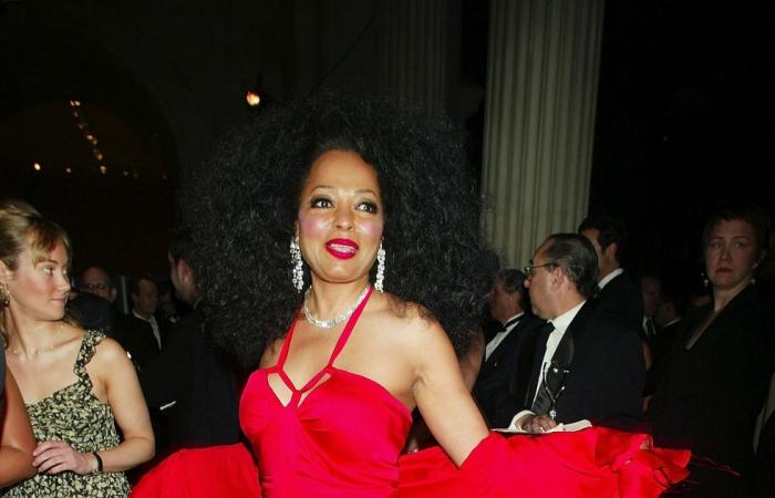 Diana Ross Makes Her Return to the Met Gala for the First Time in Over 20 Years