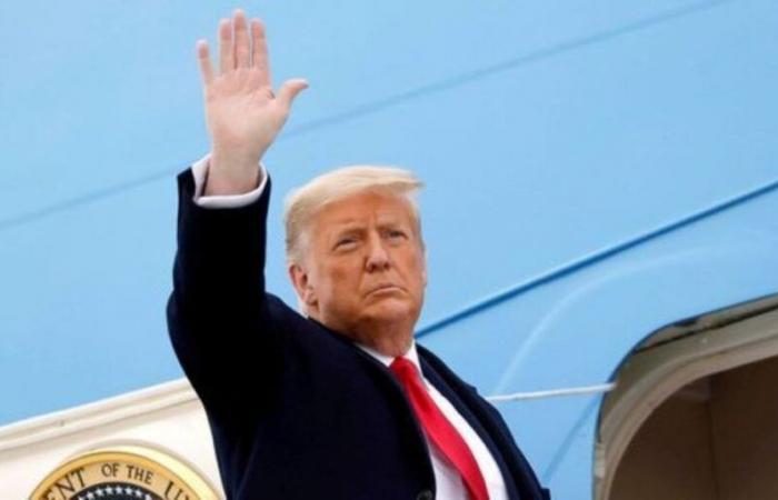Donald Trump receives Canadian Prime Minister at the White House