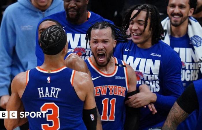 NBA: New York Knicks stun Boston Celtics with overtime win