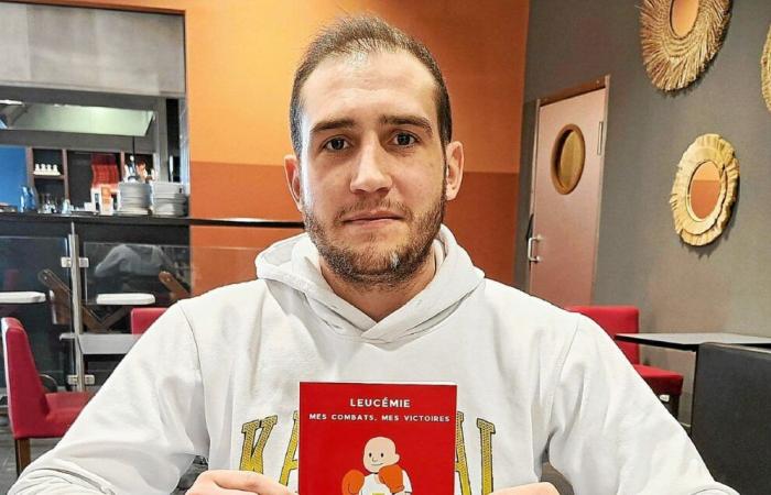 Healed from leukemia, the Plouzanéen Thomas Frappier publishes a book to “help people confronted with the disease”