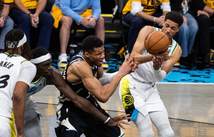 The Indiana Pacers embark on match 2 with the status of Tyrese Haliburton in question and a chance to take a 2-0 lead.