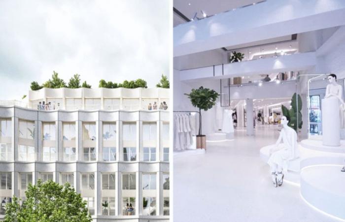 The largest zara in the world is settling in Belgium