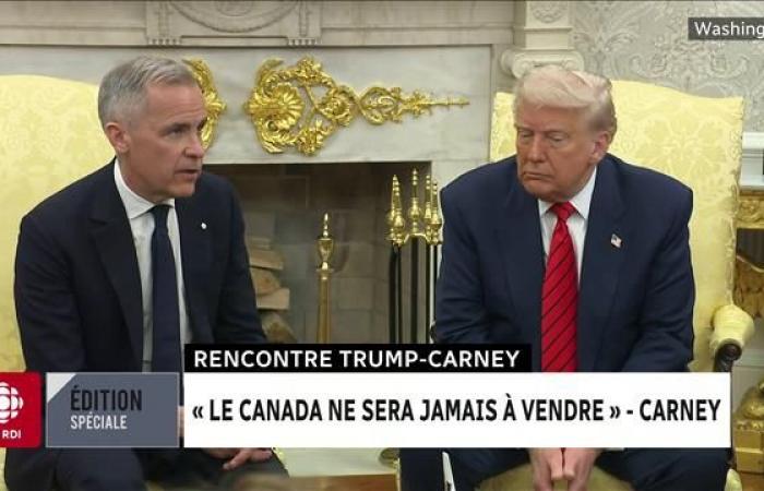 Carney displays optimism after meeting Trump