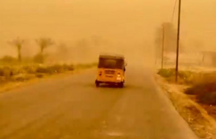 Dust cloud in Iran: 13 million confined people