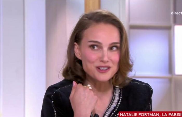 “You do it incredibly!” : Natalie Portman replays a cult scene from the CON Dinner, Anne-Elisabeth Lemoine cannot come back (ZAPTV)