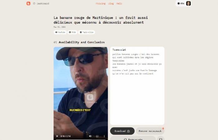 AI Video cut, a tool boosted at AI that automatically extracts the best moments your videos