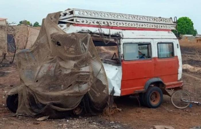 The teacher who was temporarily released, the driver of the imprisoned truck