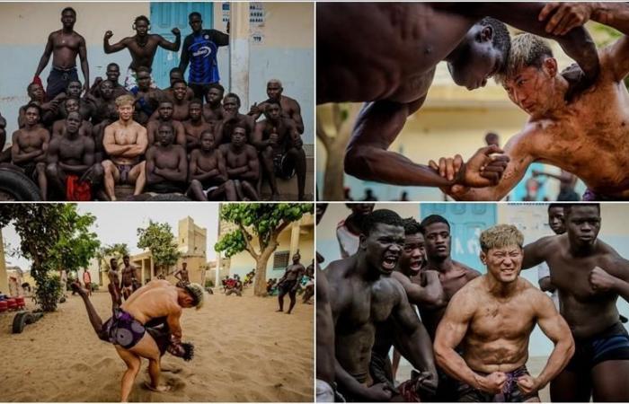 In Senegal, the Japanese wrestler Shogo learns traditional struggle while preparing children at the Olympic Games