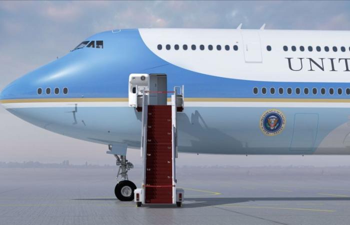 Donald Trump: “I’m not satisfied with Boeing …” Faced with delays, the American president has a 747 VIP in Air Force One Provisional modified