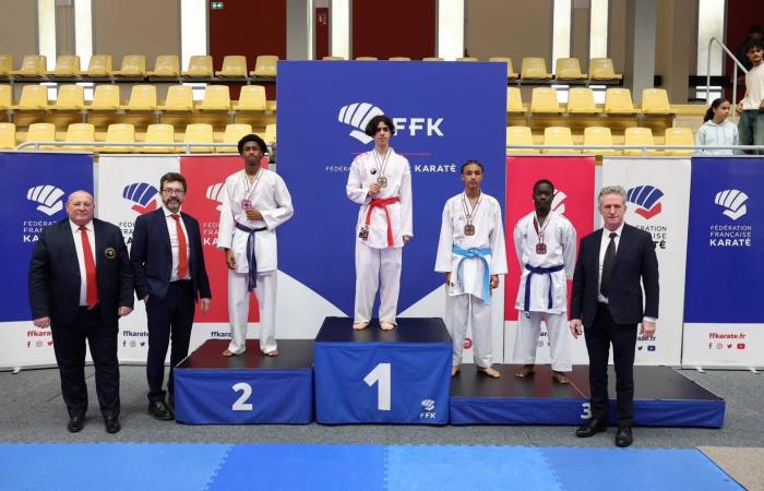 Karate: Owen Bruisson Vice-Champion de France with Etik