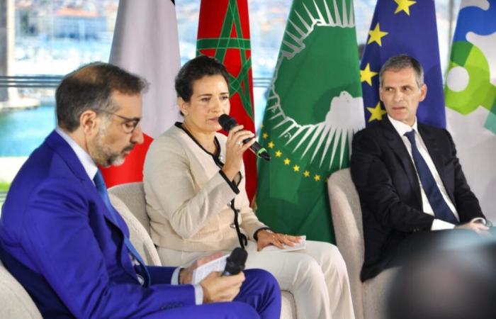In Marseille, Leïla Benali evokes the royal strategy to make Morocco a regional center of energy and minerals