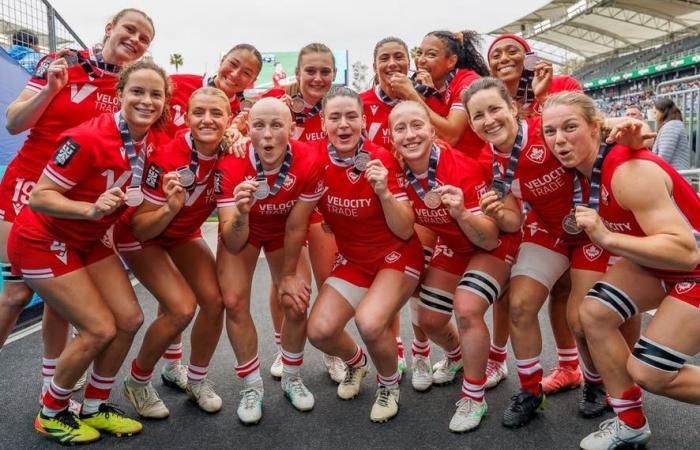 World Rugby Championships at 7 | The Canadian team wins bronze